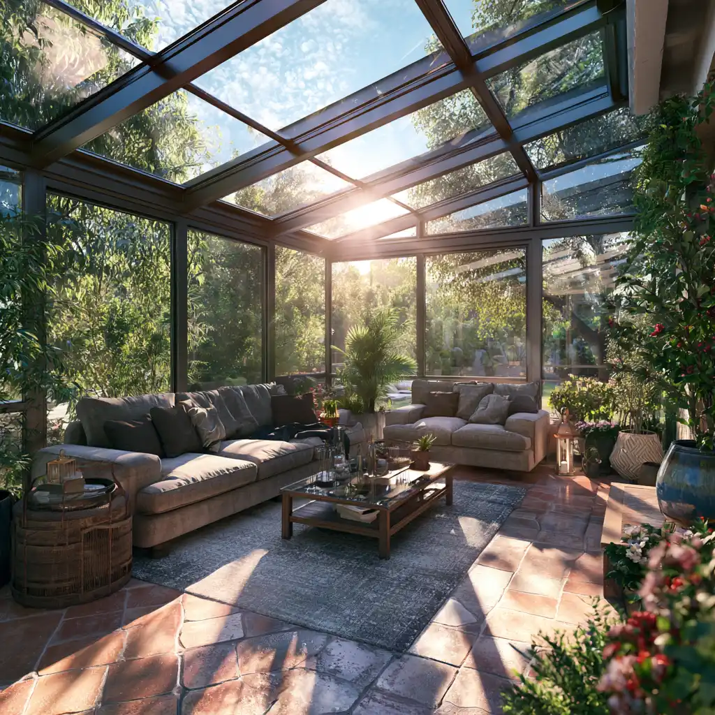 Cerramiento de terraza en vivienda de Huelva